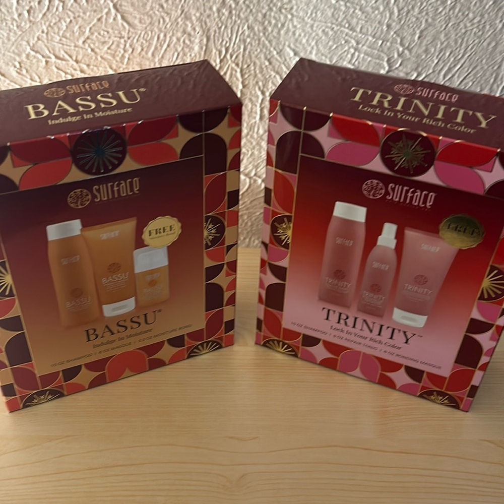 Surface basis moisture box and surface trinity color care box